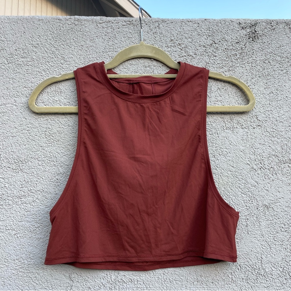 lululemon athletica Rust Tank Top